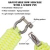 Paracord Apple Watch Band | Glow-in-Dark Yellow – LG - Image 4