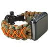 Paracord Apple Watch Band | Brown-Brown Camo-Orange – LG - Image 2