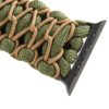 Paracord Apple Watch Band | Green-Green-Khaki – LG - Image 4