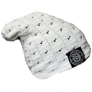 White Reversible Beanie