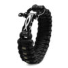 Paracord Bracelet | Black & Green 10″ - Image 4