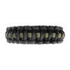Paracord Bracelet | Black & Green 10″ - Image 3