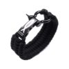 Paracord Bracelet | Black 10″ - Image 3