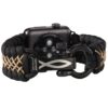 Paracord Apple Watch Band | Black-Cream-Black – LG